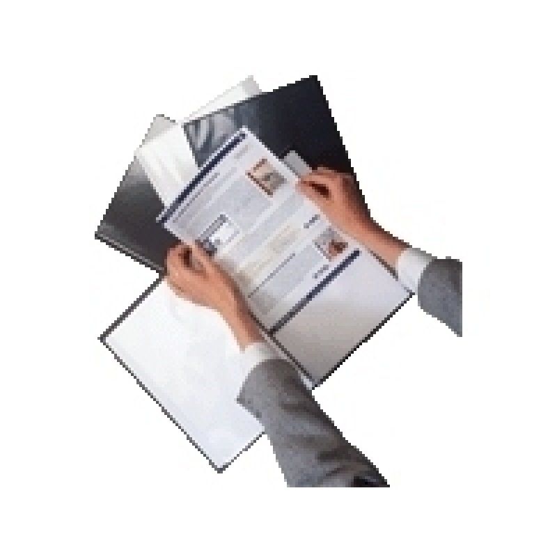 Rillstab display book A4 photo album Black 10 sheets