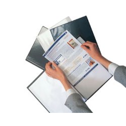 Rillstab display book A4 album photo et protège-page Transparent 40 feuilles