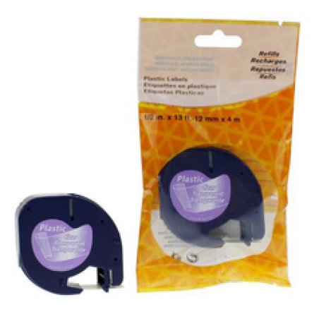 rillstab Cassette à ruban plastique, noir/blanc