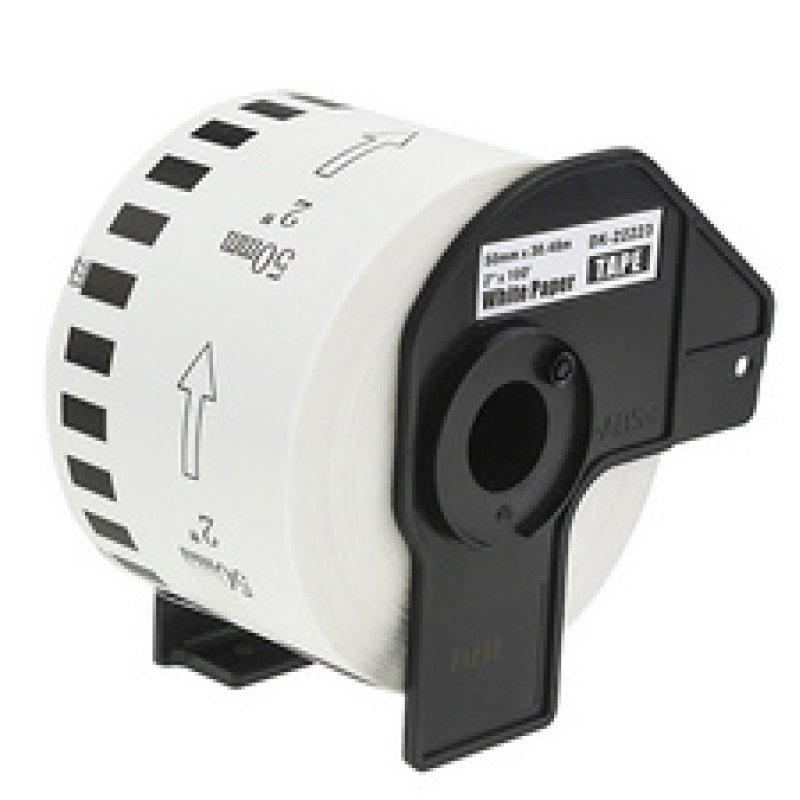 rillstab Etiquettes en continu papier, 62 mm x 30,48 m,blanc