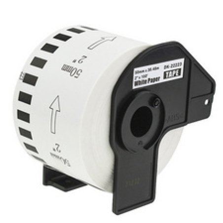 rillstab Etiquettes en continu papier, 29 mm x 30,48m, blanc