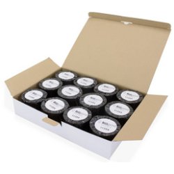 rillprint Rouleau d'étiquettes, 54 x 25, permanent, blanc