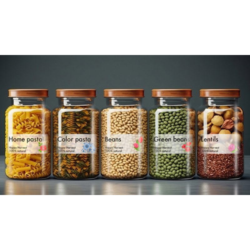 rillprint Étiquette universelle, 48,5 x 25,4 mm, transparent