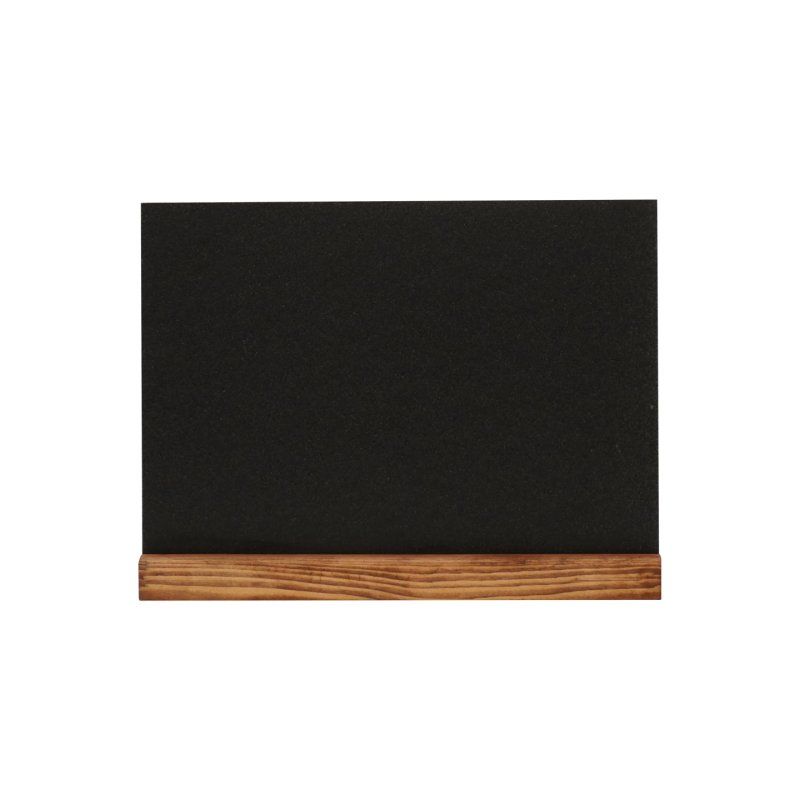 Europel Chalk board desk top A4 horizontal natural wood