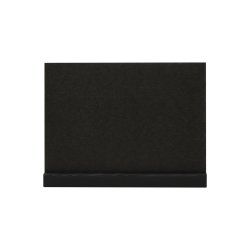 Europel 356269 tableau à craie et accessoires Noir Bois de pin, Bois