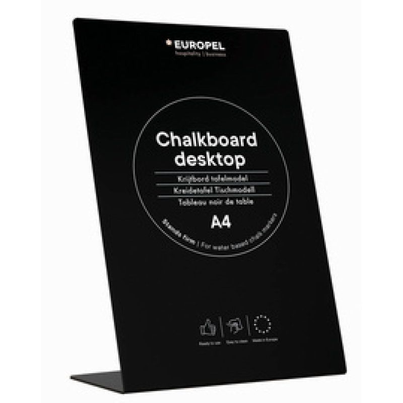 Europel Chalk board L-standard A6