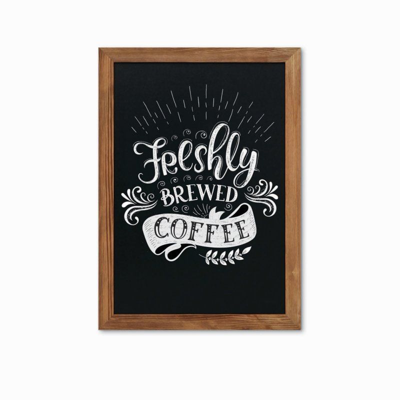 Europel Chalk wooden frame 50x70cm natural