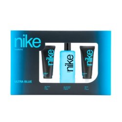 Nike Man Ultra Blue Eau De Toilette 100ml With After Shave Balm 75ml And Shower Gel 75ml