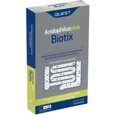 Quest Biotix Acidophilus Plus Probiotic Formula - 30 Capsules
