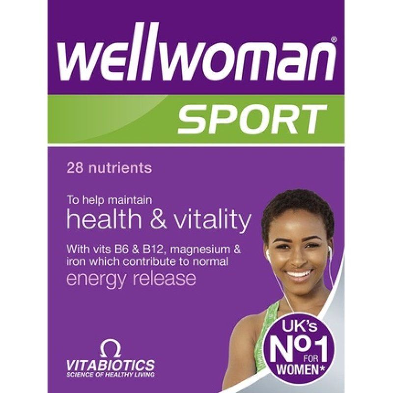 Vitabiotics Wellwoman Sport and Fitness 30 Tablets
