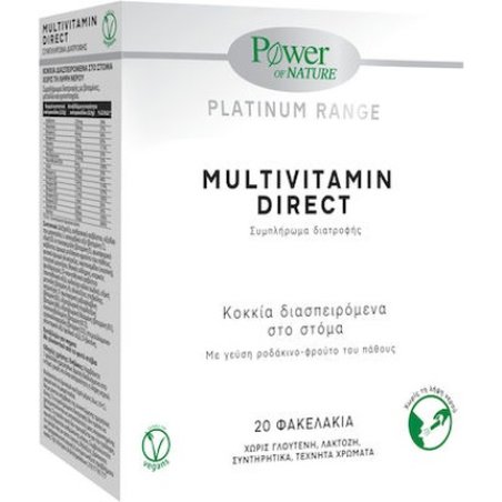 Power Health Power Of Nature Platinum Range Multivitamin Direct 20 Packets