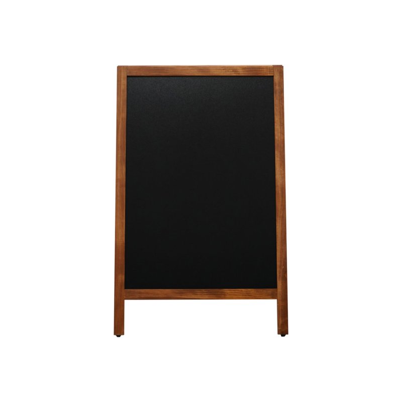 Europel 356241 tableau à craie et accessoires Noir, Bois Panneaux MDF, Bois de pin