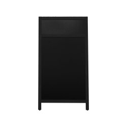 EUROPEL Panneau trottoir, 660 x 1.280 mm, noir