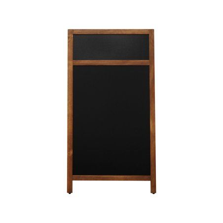 Europel 356243 tableau à craie et accessoires Noir, Bois Panneaux MDF, Bois de pin