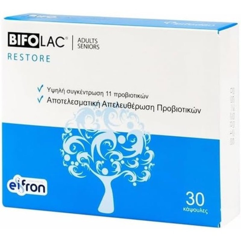 Bifolac Restore Probiotics 30 Capsules