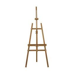 Europel Easel for chalk board natural wood