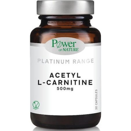 Power Health Platinum Acetyl-L-Carnitine 500mg 30 Capsules