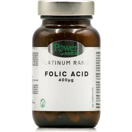 Power Health Platinum Folic Acid 400mg 30 Capsules