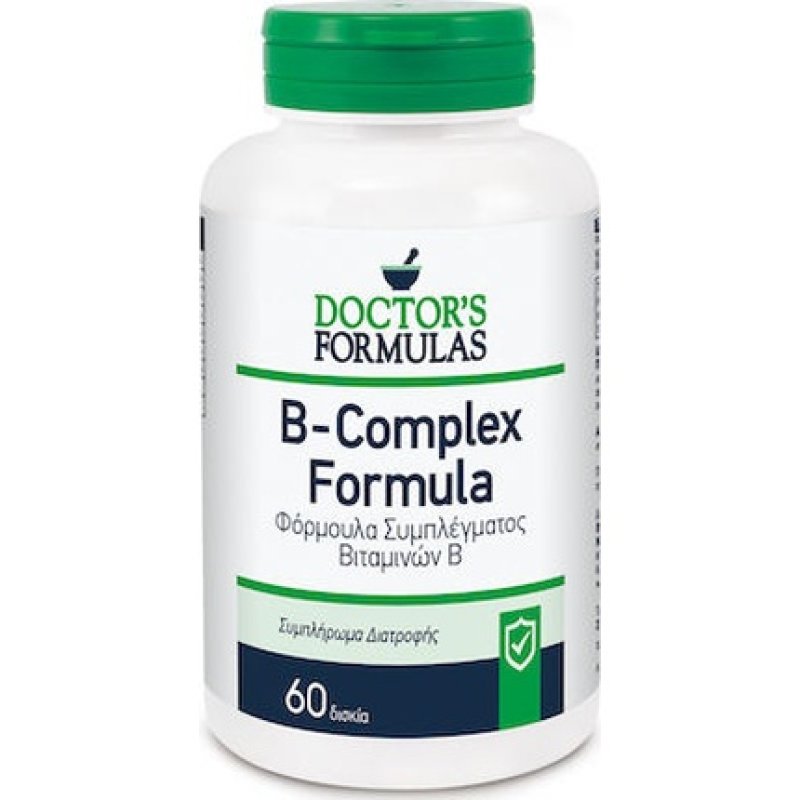 Doctor's Formulas Vitamin B-Complex Supplement Formula 60 Tablets