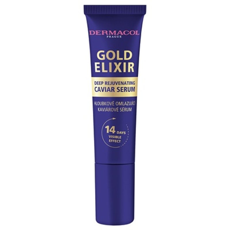 Dermacol Gold Elixir Deep Rejuvenating Caviar Serum - 12 Ml