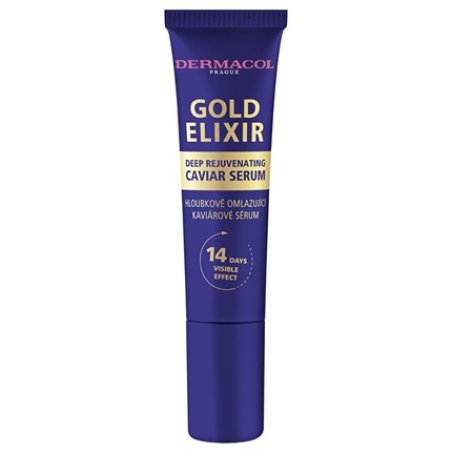 Dermacol Gold Elixir Deep Rejuvenating Caviar Serum - 12 Ml