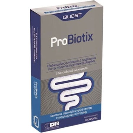 Quest Pro Biotix Probiotic Supplement 15 Capsules