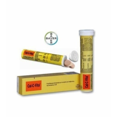 Bayer Cal-C-Vita Immune Protect Calcium and Vitamins C and B Effervescent Tabs