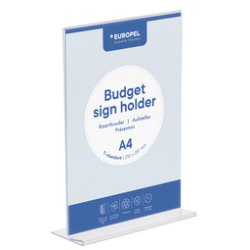 EUROPEL Porte-visuel Budget, A5, droit