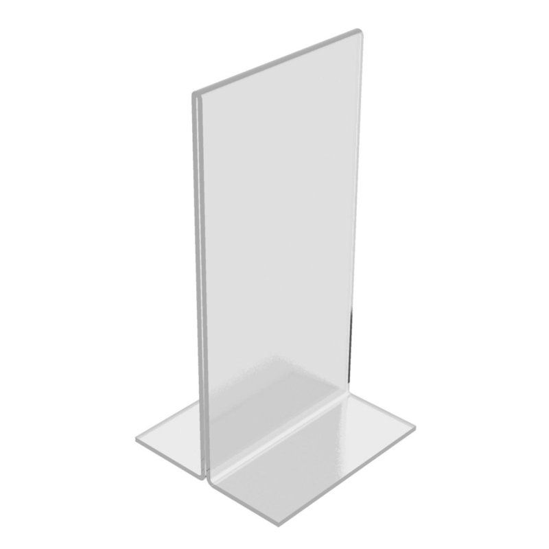 Europel 350058 support de panneau et stand d'information Acrylique Transparent