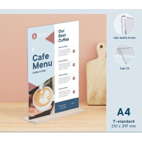 Europel 350052 porte-document Acrylique Transparent