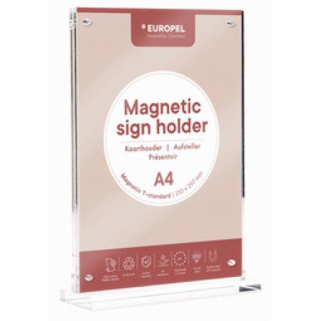 Europel Sign holder Luxe T-standard A5