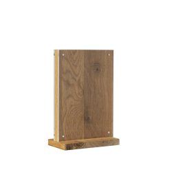 Europel Sign holder T-base wood magnetic A5
