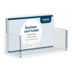 Europel Business Card Holder counter
