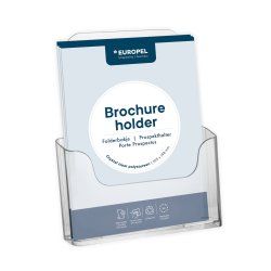 Europel Brochure holder A4 table/wall 41mm.