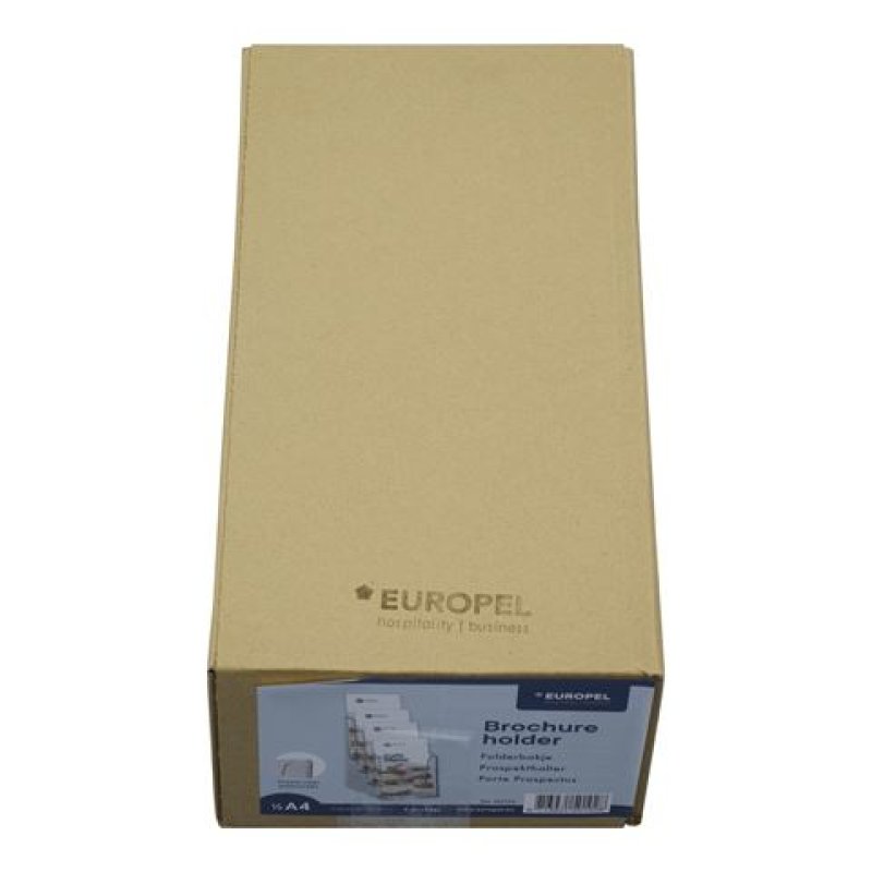 Europel 350102 bac de rangement de bureau Polystyrène Transparent