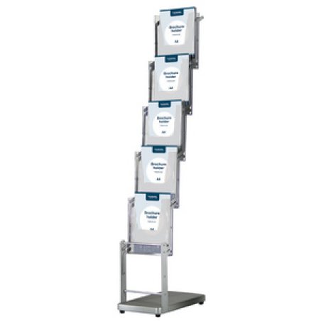 Europel Brochure stand 5 x A4 collapsible