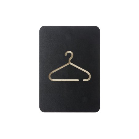 Europel 421032 pictogramme Rectangle Noir Contre-plaqué