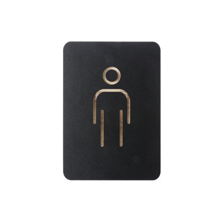 Europel 421033 pictogramme Rectangle Noir Contre-plaqué