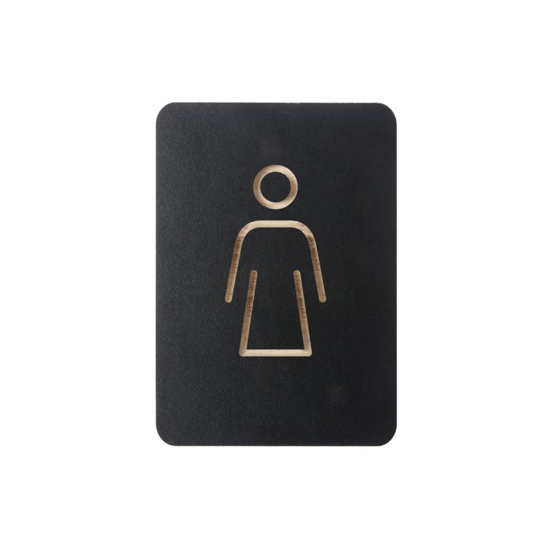 Europel 421034 pictogramme Rectangle Noir Contre-plaqué