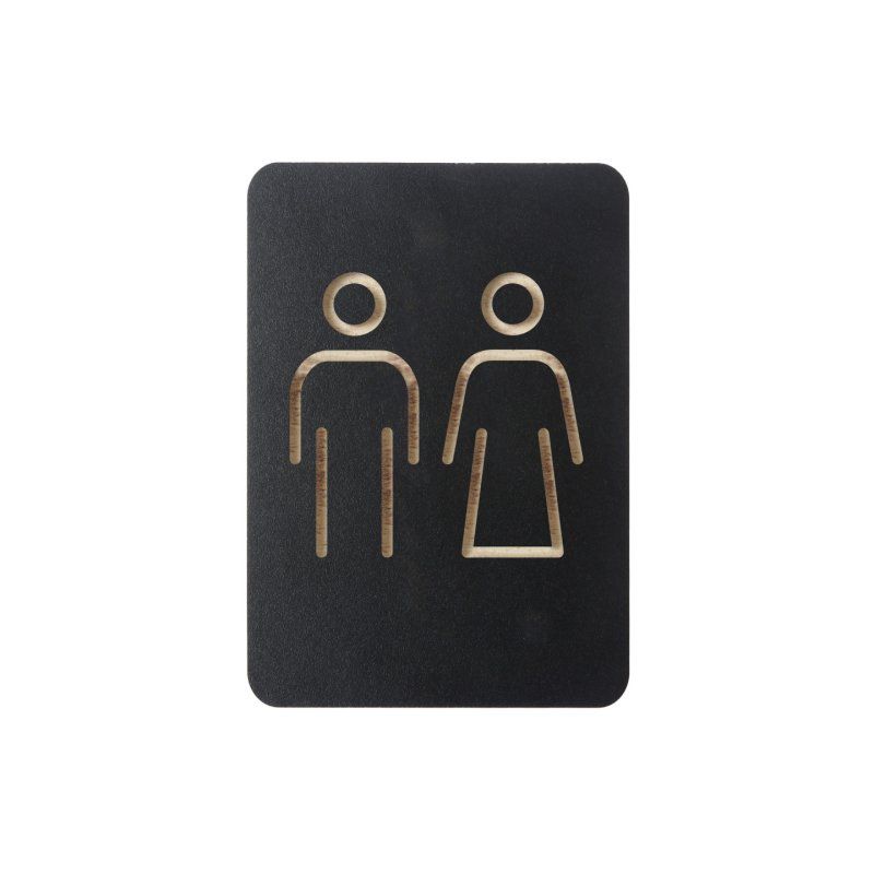 Europel Pictogram sign men/woman black