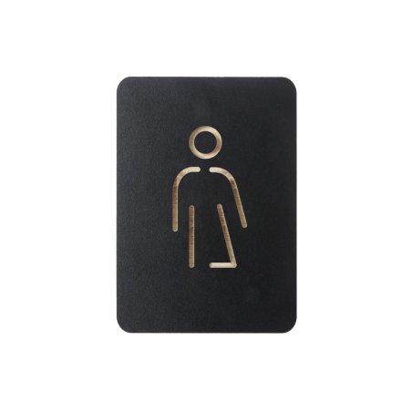 Europel 421040 pictogramme Rectangle Noir Contre-plaqué