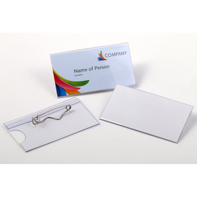 Europel 121262 badge et porte-badges Porte-badge Polyvinyl chloride (PVC) 24 pièce(s)