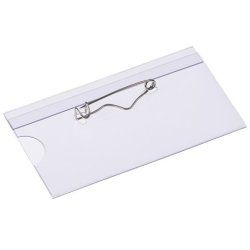 Europel 121263 badge et porte-badges Porte-badge Polyvinyl chloride (PVC) 24 pièce(s)