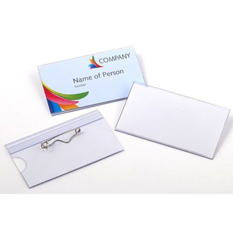 Europel 121263 badge et porte-badges Porte-badge Polyvinyl chloride (PVC) 24 pièce(s)