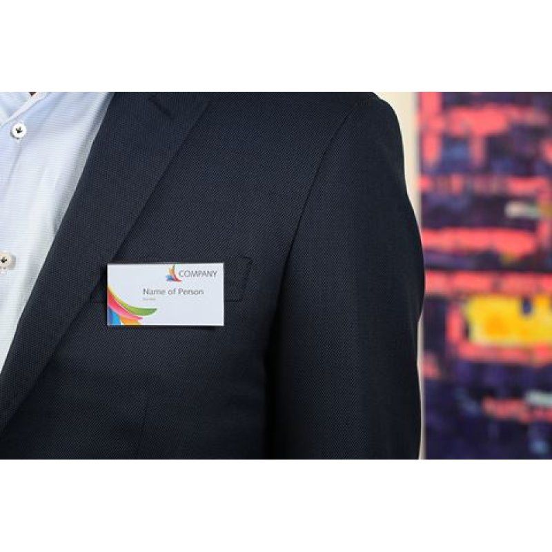 Europel 121263 identity badge/badge holder Polyvinyl chloride (PVC) 24 pc(s)