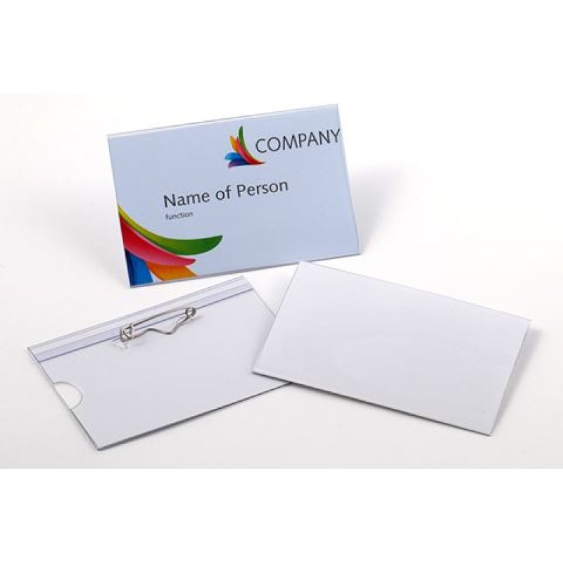 Europel 121264 badge et porte-badges Porte-badge Polyvinyl chloride (PVC) 24 pièce(s)