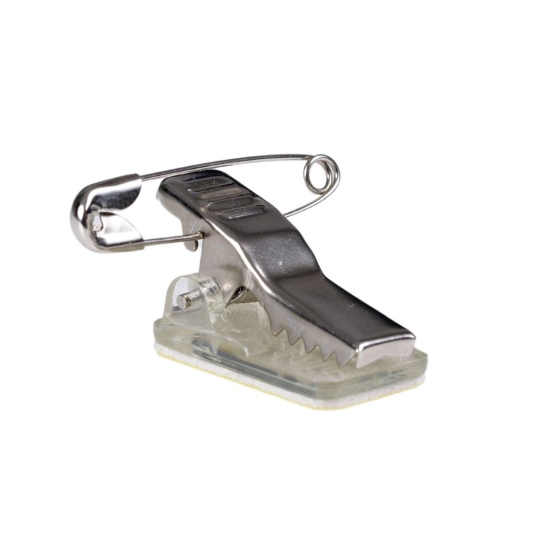 Europel 121266 Accessoire de porte-badge Porte-badge avec clip Argent 50 pièce(s)