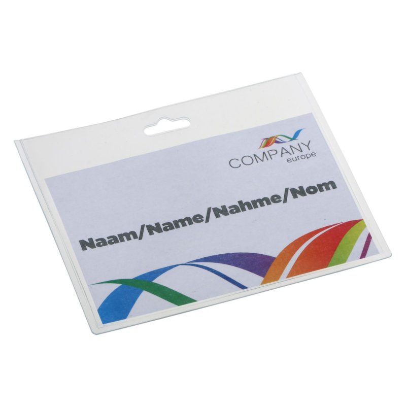 Europel Badge / card holder closed 90x60mm 24 pieces