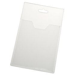 EUROPEL Porte-badge, ouvert sur l'avant, 60 x 90 mm