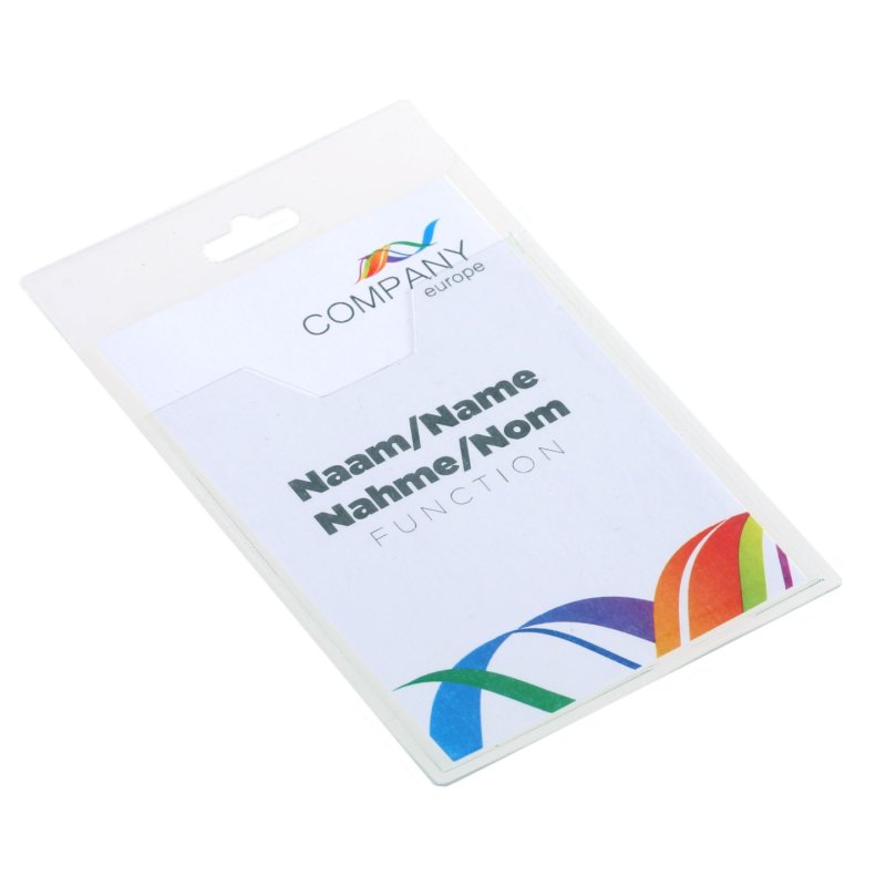 Europel Badge / Cardholder open 60x90mm 24 pieces